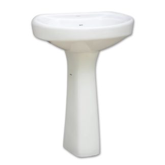 Harmony Wash Basin with Full Pedestal