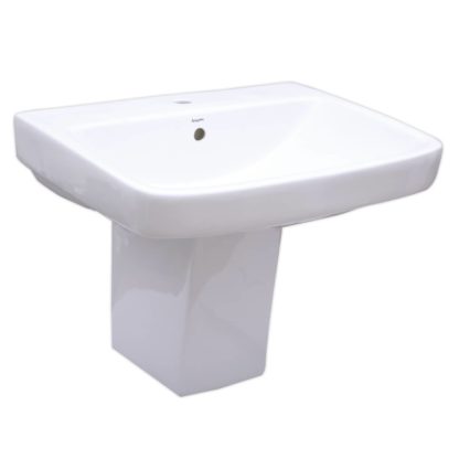 Riga Half Pedestal Wash Basin