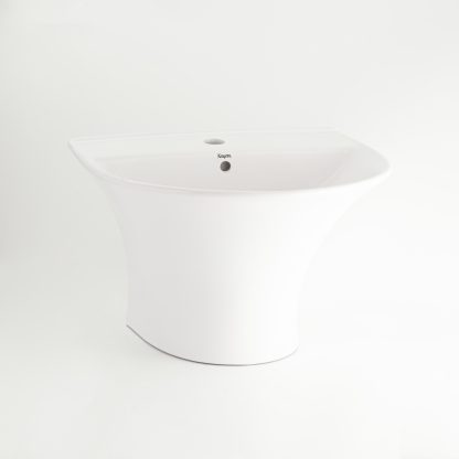 Berlin Wash Basin with Integrated Half Pedestal